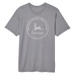 John Deere Mens Grey Vintage Sign T-Shirt