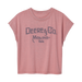 John Deere Ladies Vintage Rouge "Deere & Co" T-Shirt