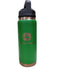 green and copper 26 oz chug bottle by Yeti