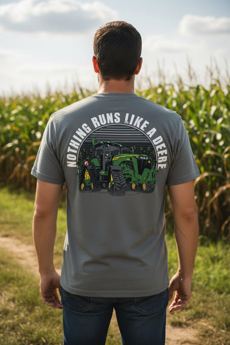 John Deere Men's New Model "Nothing Runs Like a Deere" Tee