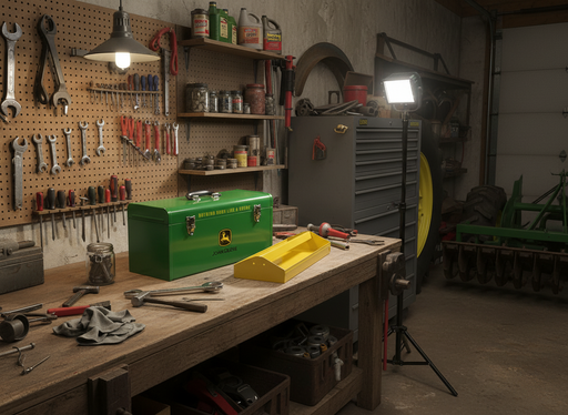 John Deere 20 inch Hand Carry Tool Box