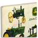 John Deere Farm Equipment Collage Metal Sign