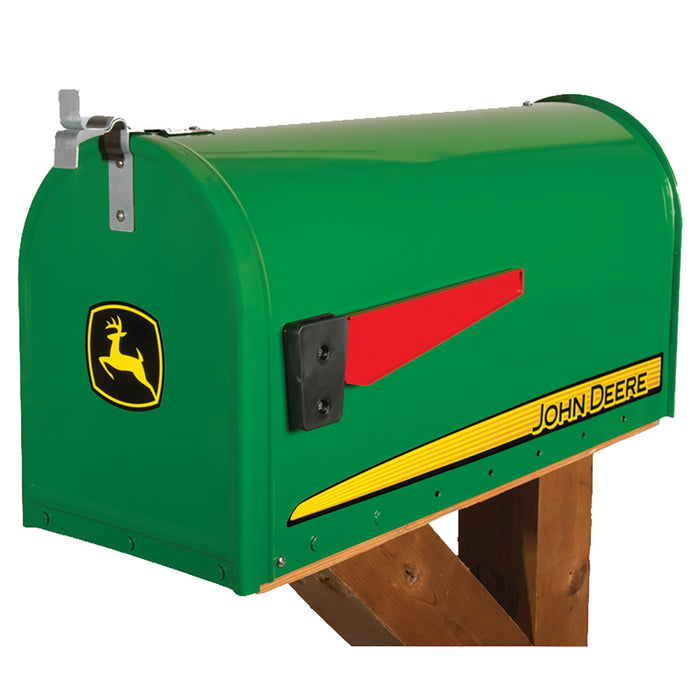 John Deere Modern Stripe Mailbox