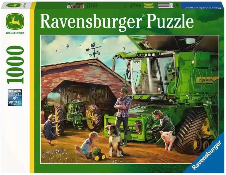 John Deere Then & Now 1000 pc puzzle