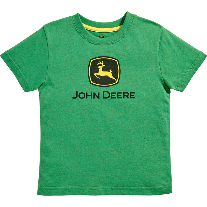 John Deere Boy Toddler Green Logo Tee