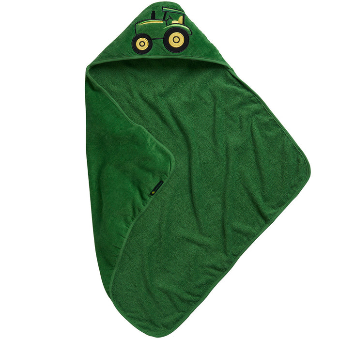 John Deere Boy Toddler Hooded Green Towel