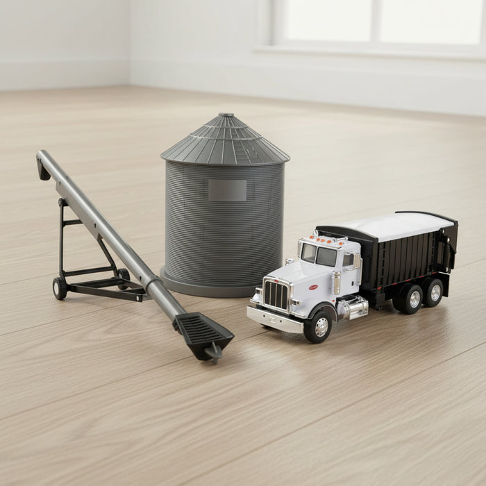 John Deere 1:32 Truck with Grain Bin Set