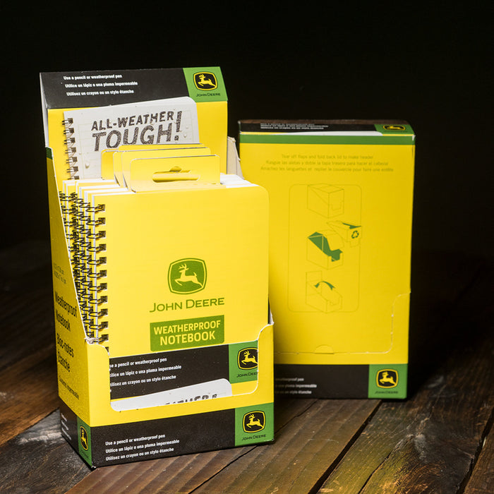 John Deere Weatherproof Notebook's