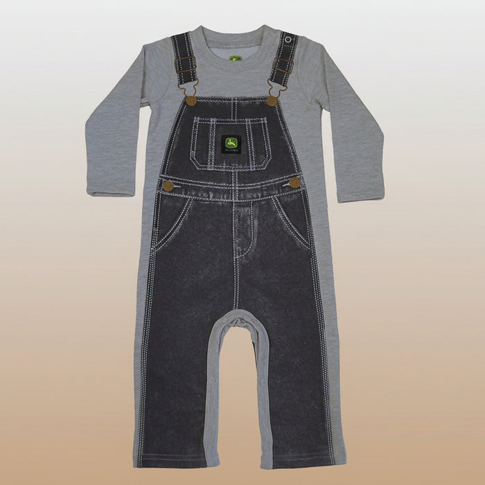 John Deere Infant Boys Overall Print Coverall