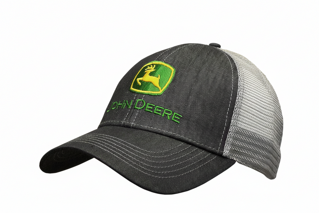 John Deere Toddler Charcoal Denim Look Hat
