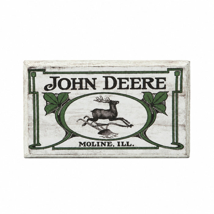 John Deere Wood Magnet