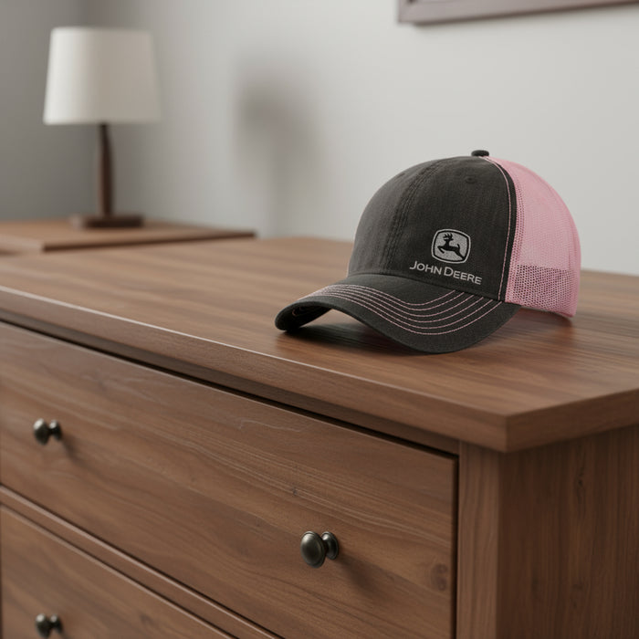 John Deere Ladies Chambray Mesh Cap