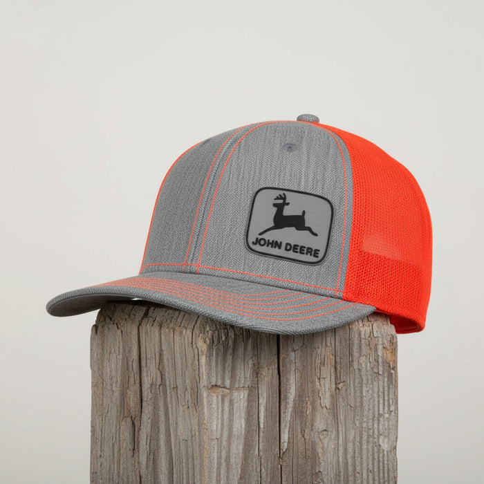 John Deere Mens Rubber Patch Cap