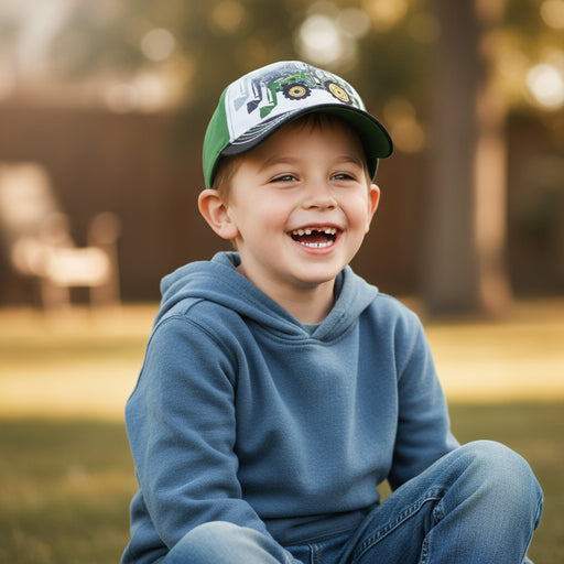 John Deere Toddler Boys Tractor Cap