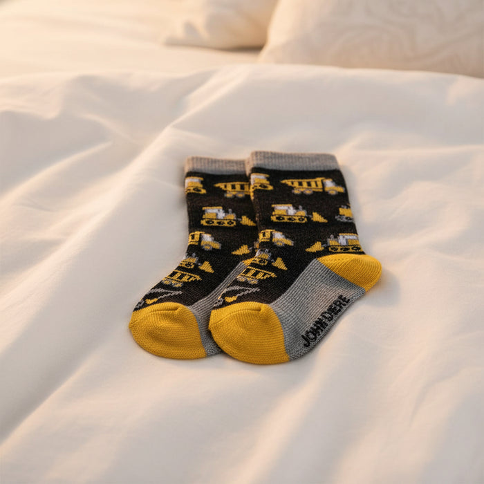 John Deere Infant Boys Construction Crew Sock
