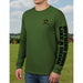 John Deere Men's Green "Nothing Runs Like a Deere" Long Sleeve