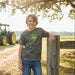 John Deere Youth Boys Logo Camo Tee