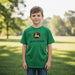 John Deere Youth Boys Green Logo Tee