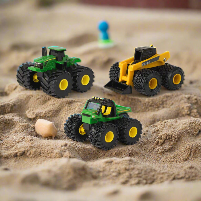 John Deere Monster Treads Mini Mudder 3 Pack