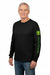 John Deere Men's Black Long Sleeve