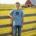 John Deere Youth Boys Vintage Indigo Tee