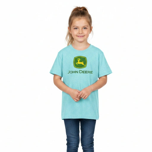 John Deere Youth Girls Glitter Tee