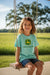 John Deere Youth Girls Glitter Tee