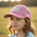 John Deere Toddler Girls Pink Glitter Cap