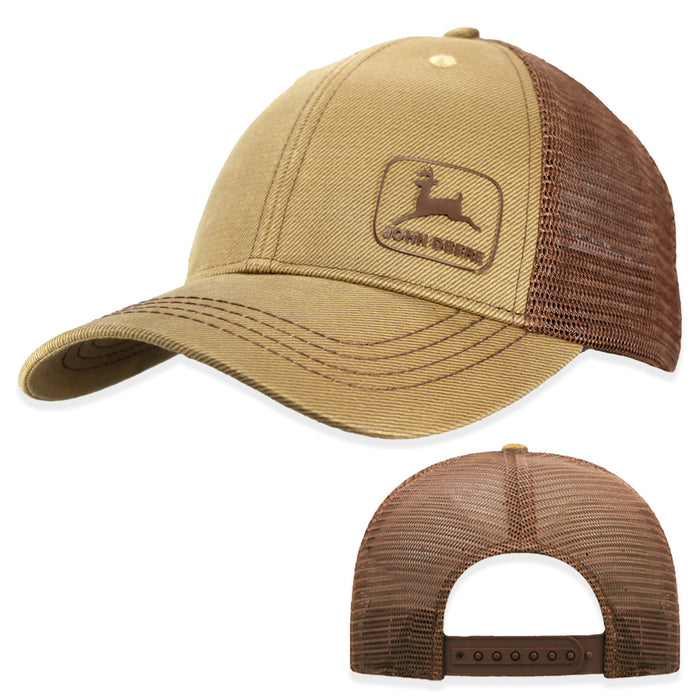 John Deere Brown Mesh Cap