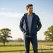 John Deere Men's Navy Full Zip Hoodie