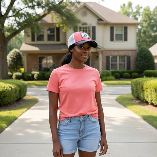 John Deere Unisex Ivory Vintage Patch Cap