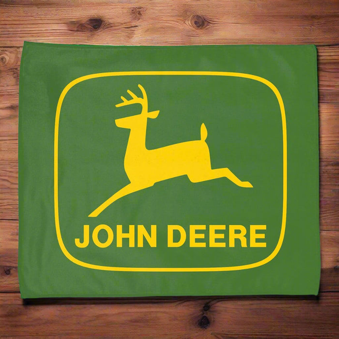 John Deere Green Logo Shop Towel
