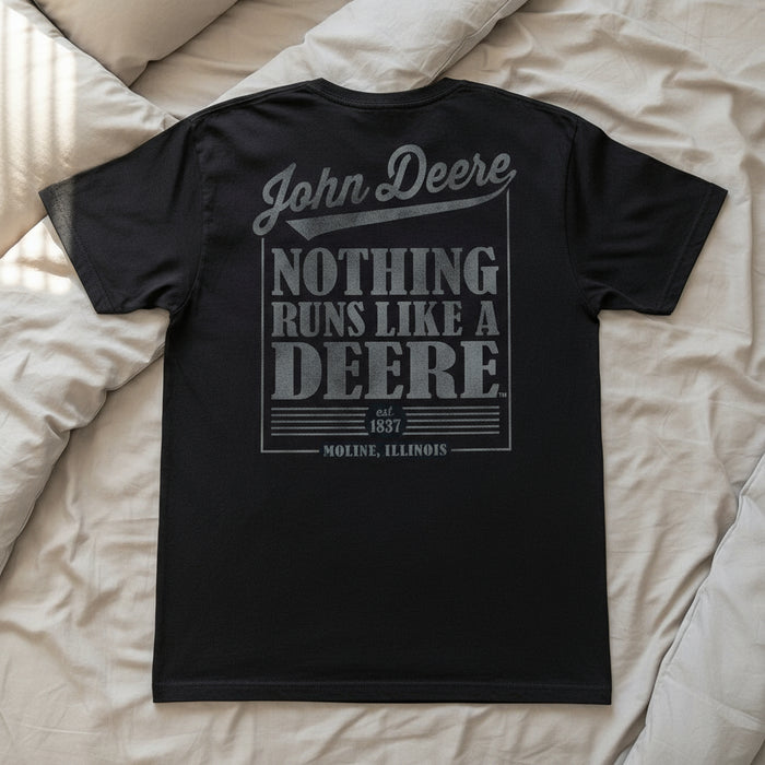 John Deere Men's "Nothing Runs Like a Deere" Print Tee