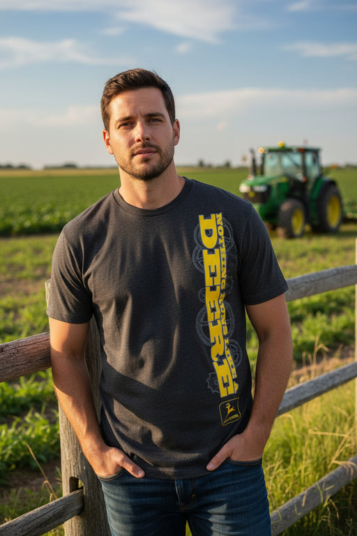 John Deere Men's "Nothing Runs Like a Deere" Gear Tee