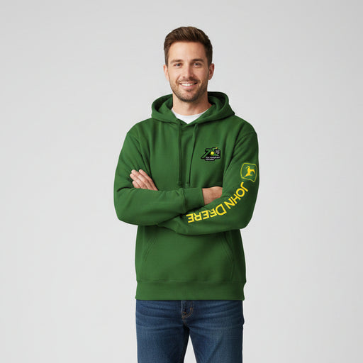 John Deere Men's Green 75th Combine Anniversary Edition Hoodie