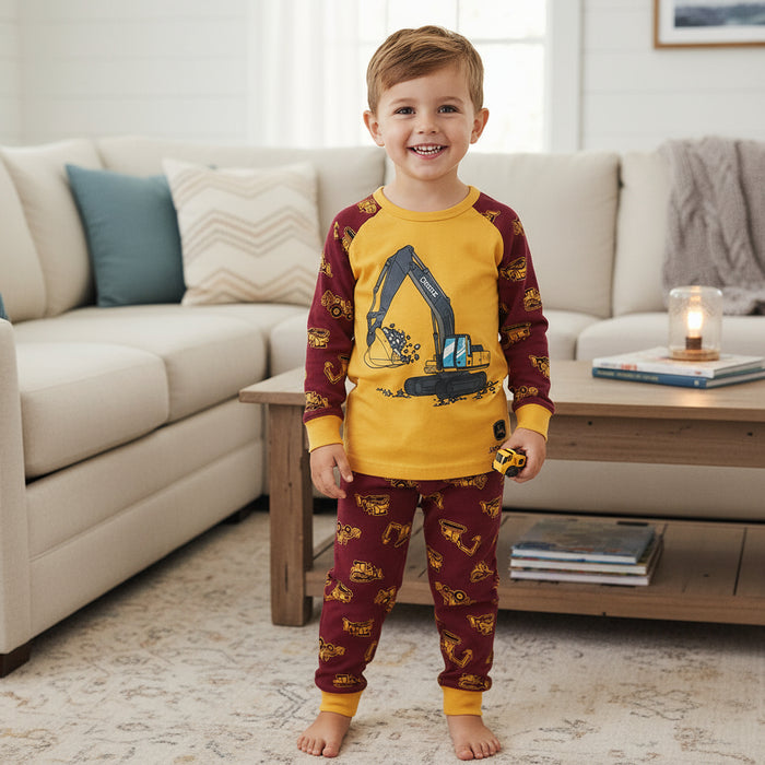 John Deere Boys Construction PJ Set