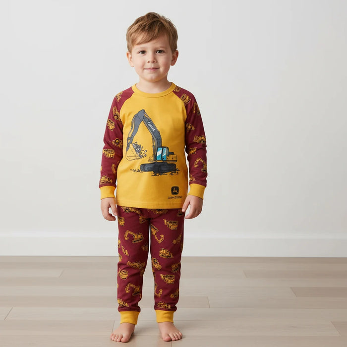John Deere Boys Construction PJ Set