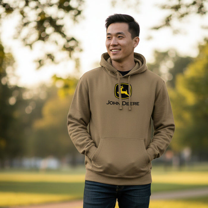 John Deere Men's Construction Logo Hoodie