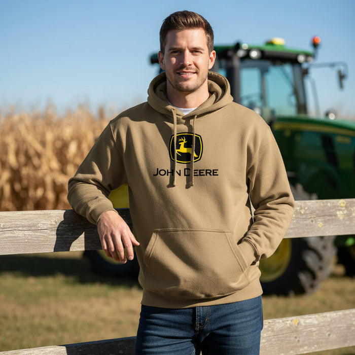 John Deere Men's Construction Logo Hoodie