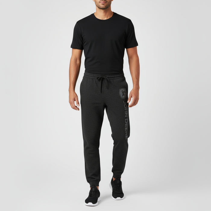 John Deere Men's Dark Grey Fleece Pants