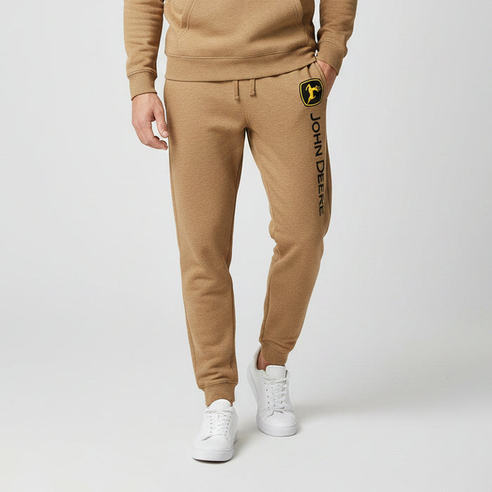 John Deere Men's Brown Fleece Pant
