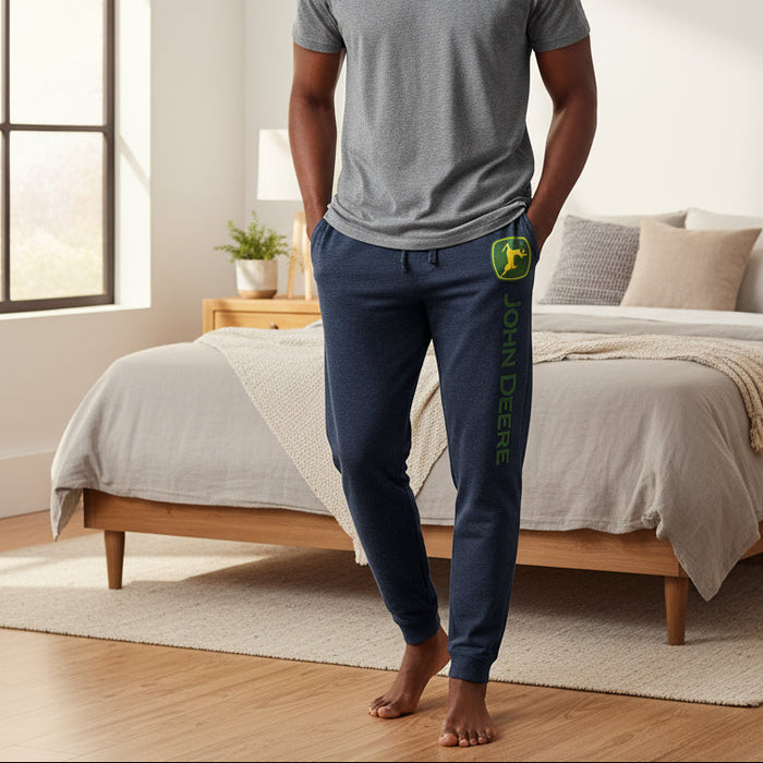 John Deere Men's Navy Fleece Pant