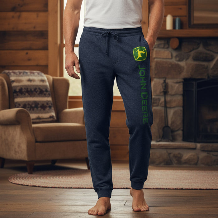 John Deere Men's Navy Fleece Pant