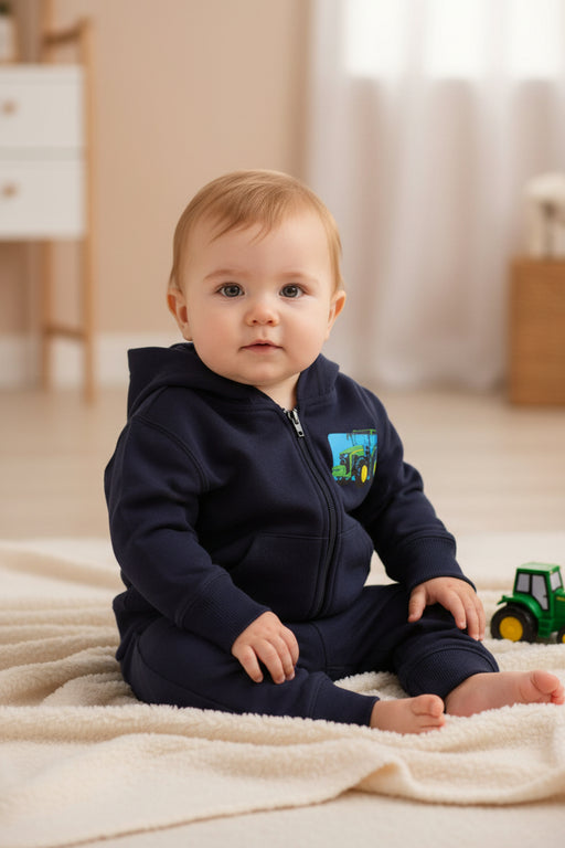 John Deere Infant Boys Tractors & Trucks Zip Up Hoodie
