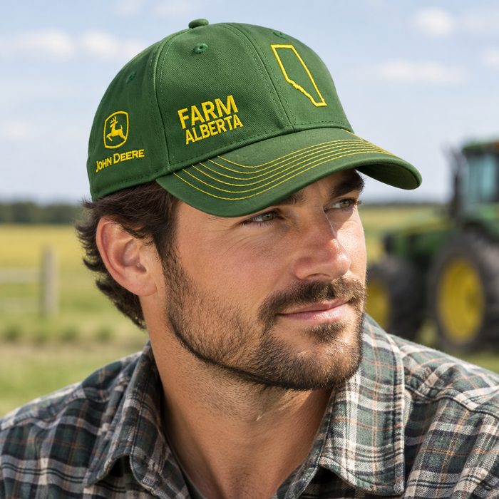 John Deere Green Farm Alberta Cap