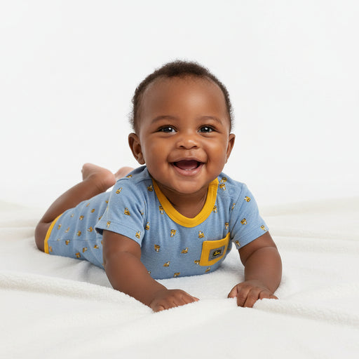 John Deere Infant Boys Bulldozer Romper