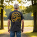 John Deere Men's Black & Yellow Lightning Tee