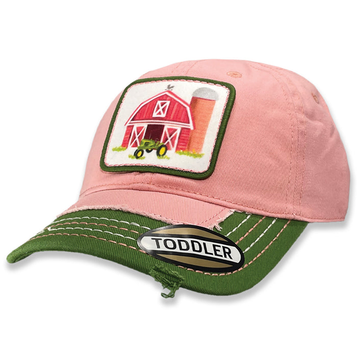 John Deere Girl Toddler Barn Twill Cap