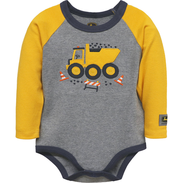 John Deere Boy Infant Dump Truck Bodyshirt