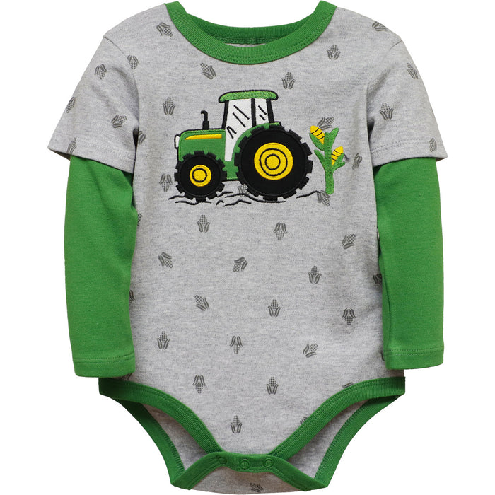 John Deere Boy Infant Cornfield Bodyshirt